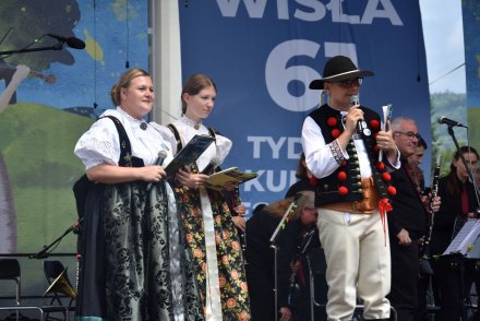 Mała scena Tygodnia Kultury Beskidzkiej w Wiśle